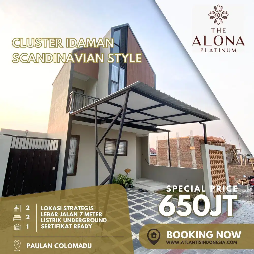 RUMAH DI PAULAN COLOMADU DEKAT RUMAH PAK JOKOWI SOLO DAN KAMPUS UMS