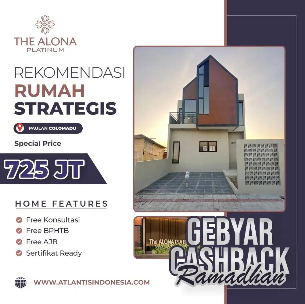 [3 UNIT TERAKHIR] RUMAH DI COLOMADU DEKAT HOTEL AYOM JAVA VILLAGE