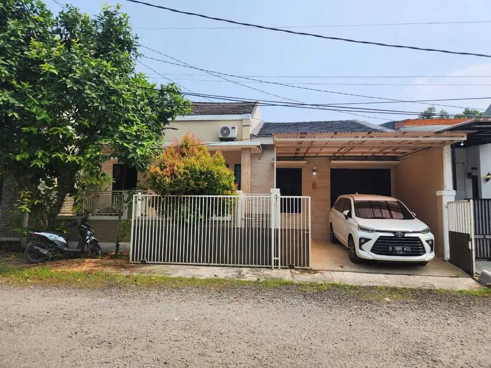 734 Rumah Siap Huni Strategis Harga Ekonomis dlm Komplek Sentul, Bogor