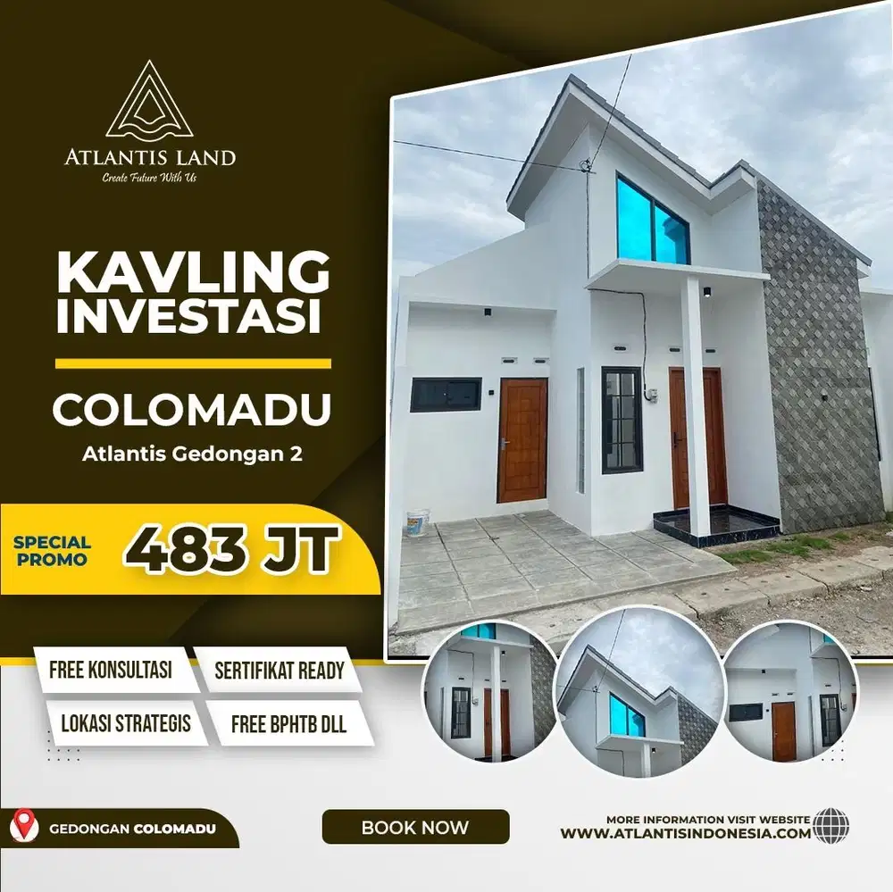 [1 UNIT TERAKHIR] RUMAH DI GEDONGAN COLOMADU DEKAT ENTER TOL SOLO