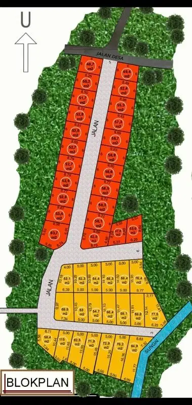 tanah kavling dalam cluster bisa cicil bulanan