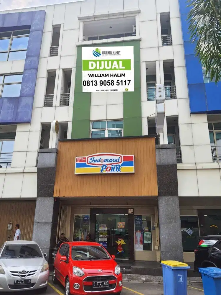 Ruko 4Lt Boulevard K.Gading 6x17m