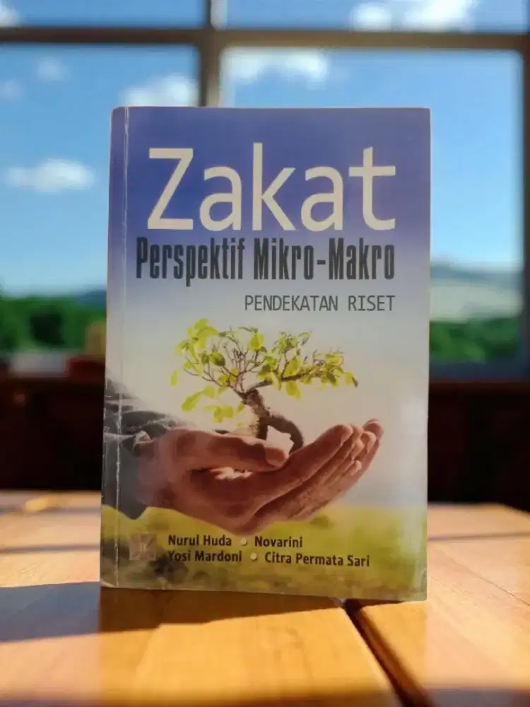 Buku Zakat Perspektif Mikro Makro Pendekatan Riset