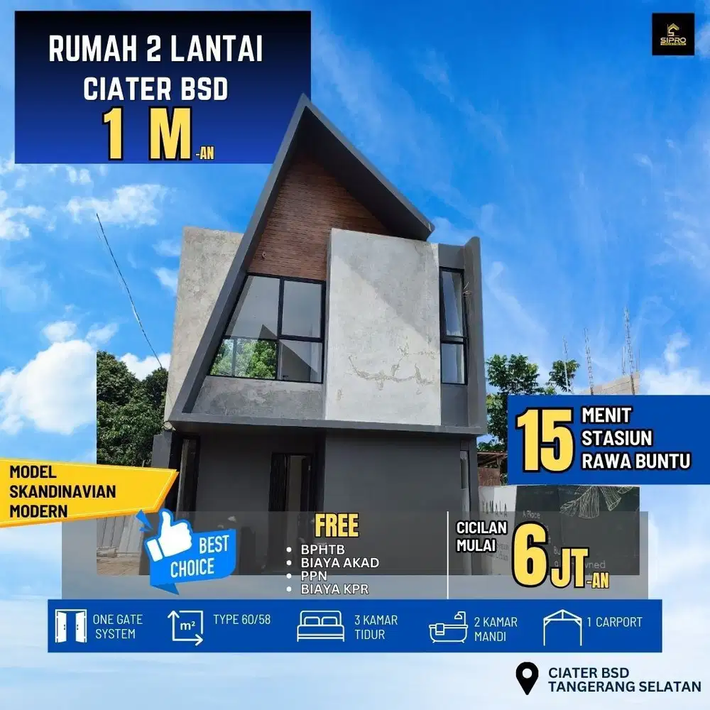 493 Cluster 2 Lt Elegan Dekat Kawasan Premium BSD CITY, Sepong