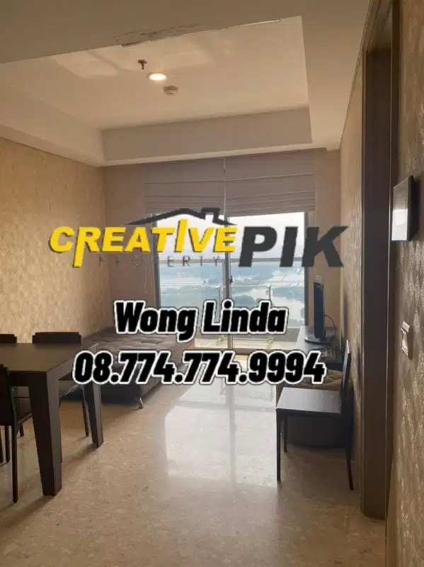 FOR RENT APARTEMEN GOLD COAST TOWER ATLANTIK FURNISH
