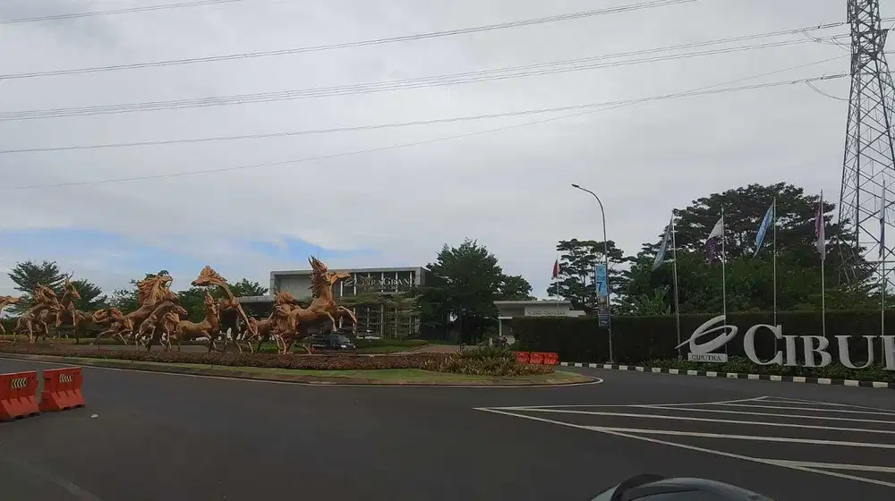 15 Menit Trans Studio Mall Cibubur Kavling Strategis Murah Free SHM