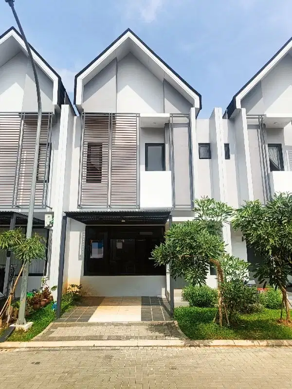 jual cepat rumah baru siap huni dicluster myza cozmohouse bsd