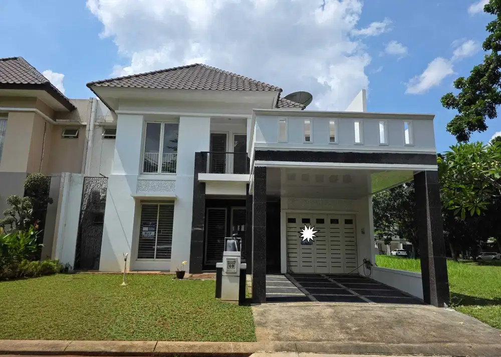 Di Sewakan Rumah Lokasi Tol Alam Sutera Cluster Alba Tangerang