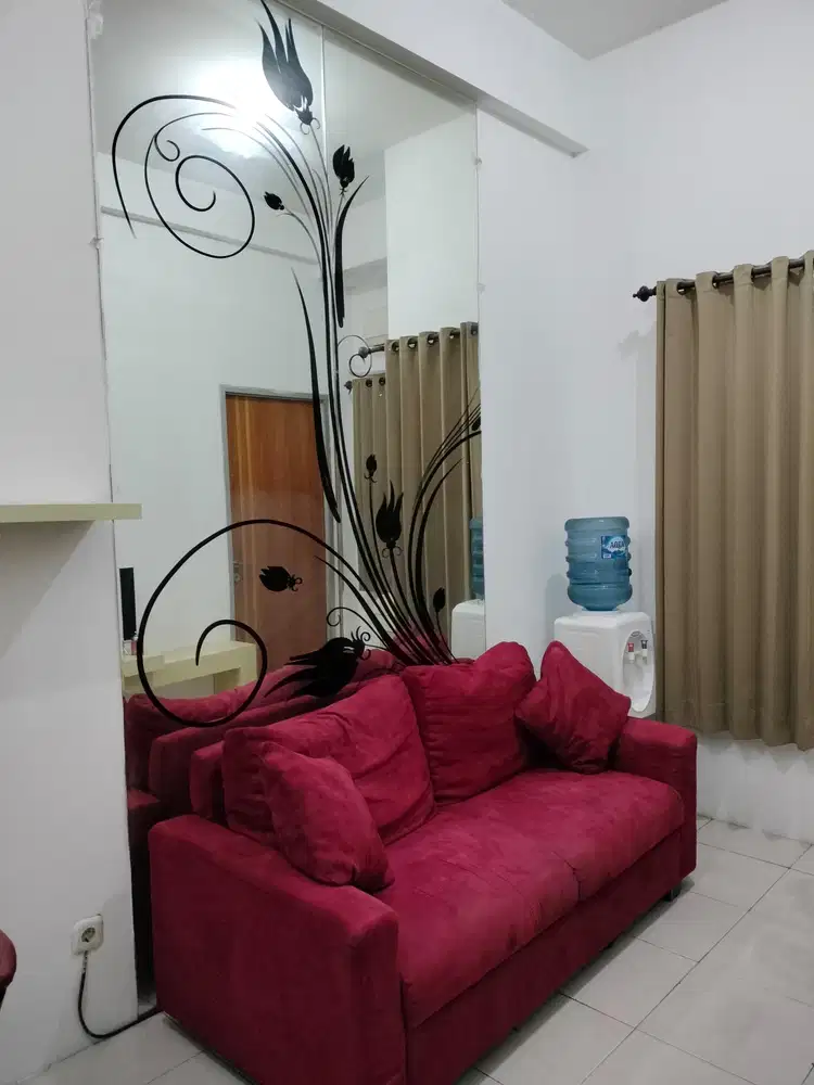 SEWA Apartemen Puncak Permai, 2BR, Furnish, Surabaya Barat