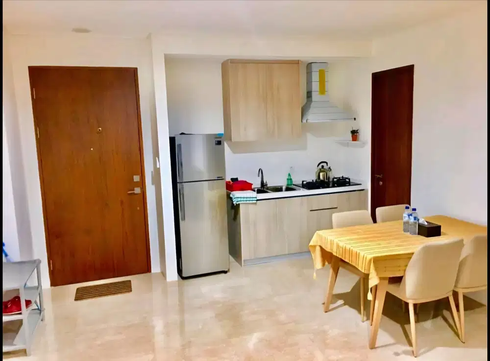 Apartemen Veranda Puri 2 BR, Lantai tinggi, Full Furnished