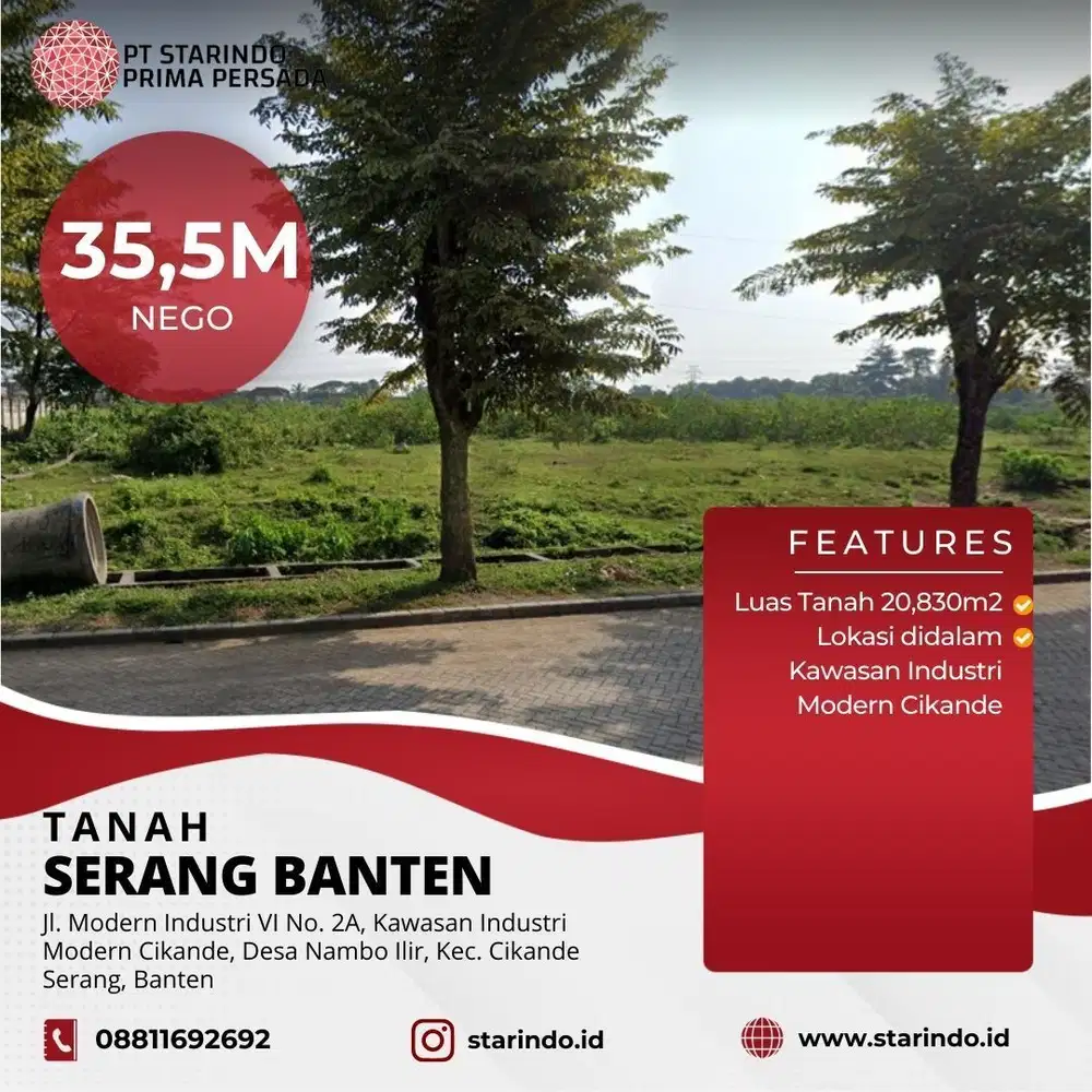 Tanah Cikande, Serang Banten