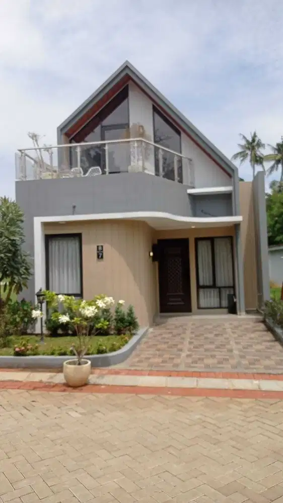 Dijual Rumah Model Mezzanine nuansa Villa Cikaret Cibinong Bogor