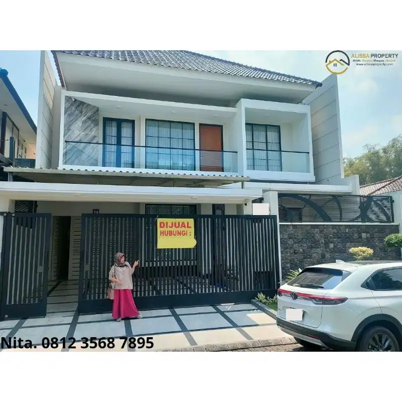 Rumah Baru Turun harga At Araya Bonus AC + Furniture Baru di Lt. 1