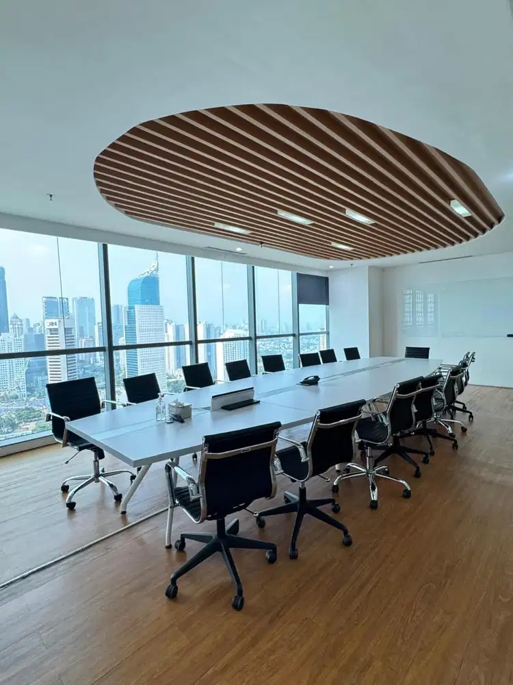 Sewa Kantor Sudah Siap Huni 731 m2 di UOB Plaza Thamrin, Hrg Nego