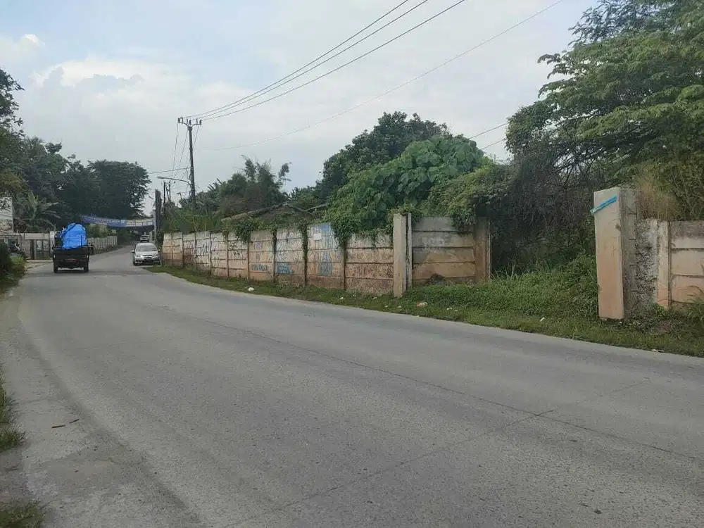 Disewakan Tanah di Jalan Raya Kadusirung-Cisauk, Sangat Strategis