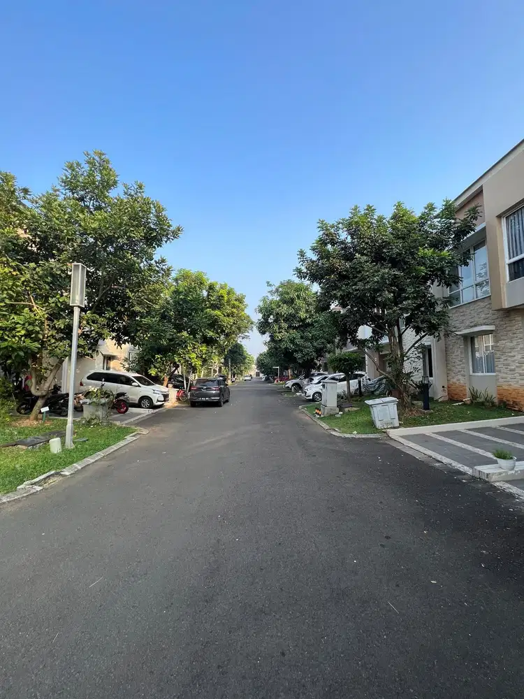 DIJUAL RUMAH CLUSTER TESLA - GADING SERPONG - SEMI FURNISHED