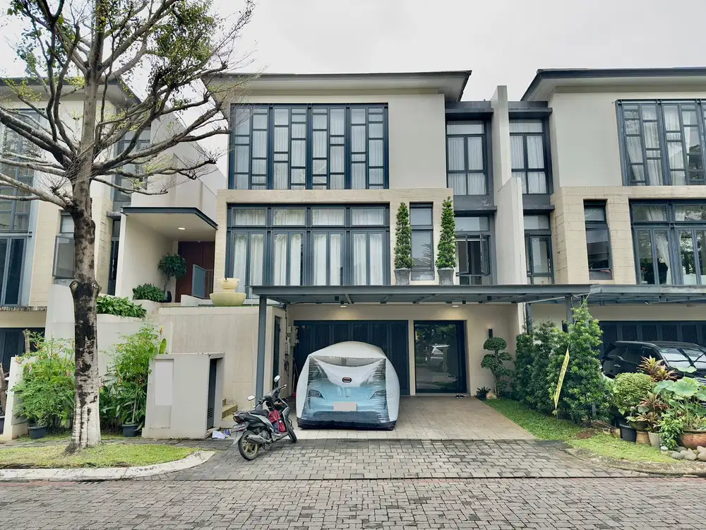 Rumah Mewah Dengan Pool Cluster Lancewood Navapark BSD City