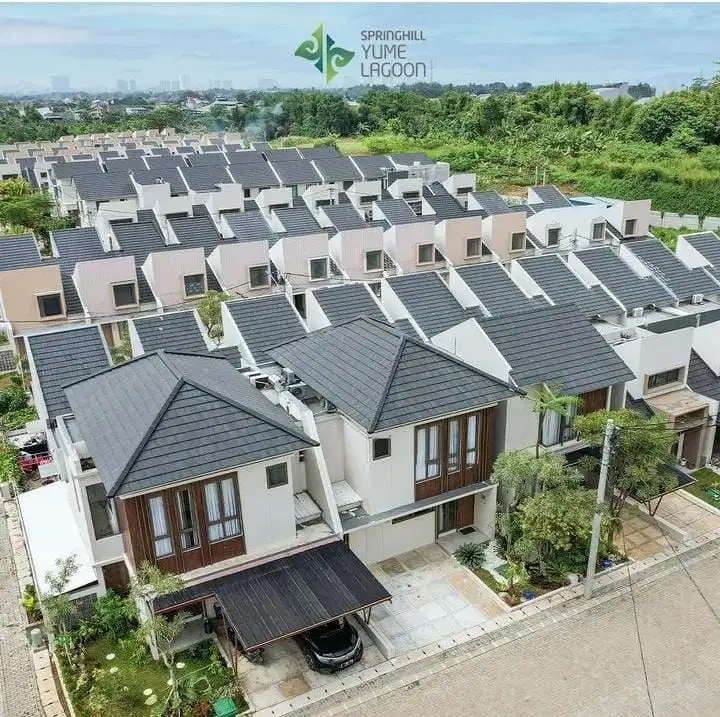 Rumah Exclusive Desain Ruangan Yang Luas Springhill Yume Lagoon