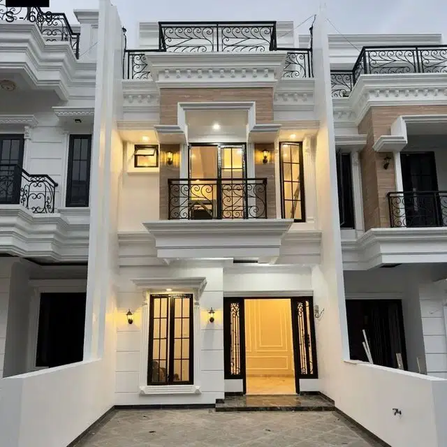 669 Rumah Siap Huni 3 Lt. Modern Akses Jalan 2 Mobil di Jagakarsa