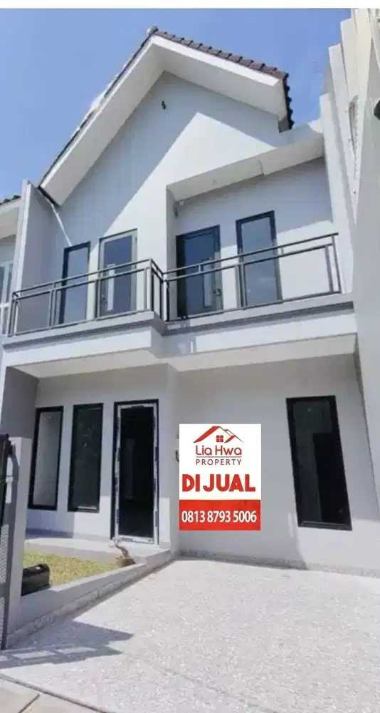 DIJUAL RUMAH BARU 2 LANTAI DI BSD KENCANA LOKA SERPONG