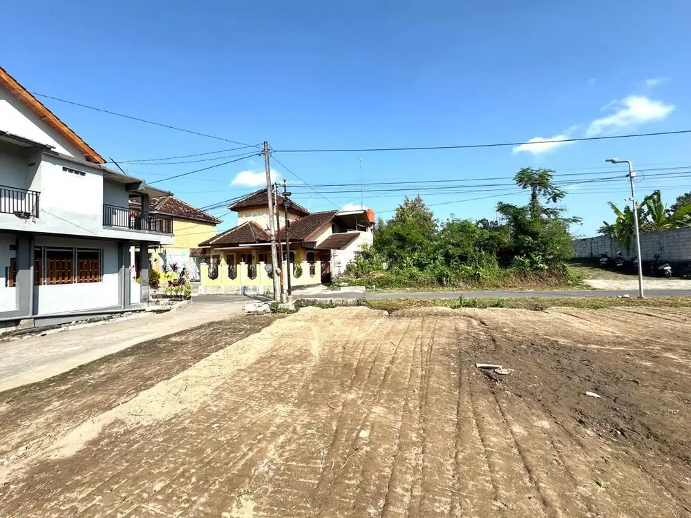 Tanah Area Palagan Sleman, Tepi Jalan Siap Bangun