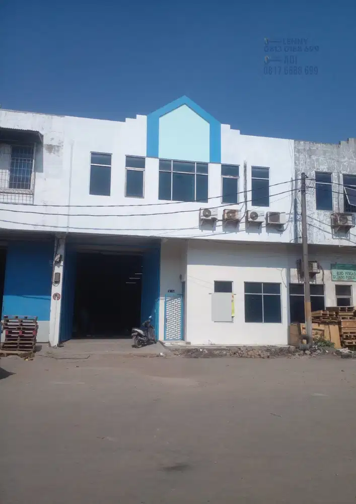 Disewakan Gudang Kantor di pergudangan Inkopau Tanjung Priok