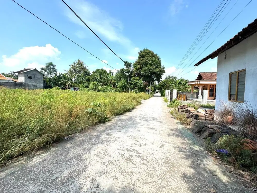 Tanah 10 Menit Balaikota Jogja, SHM Pekarangan