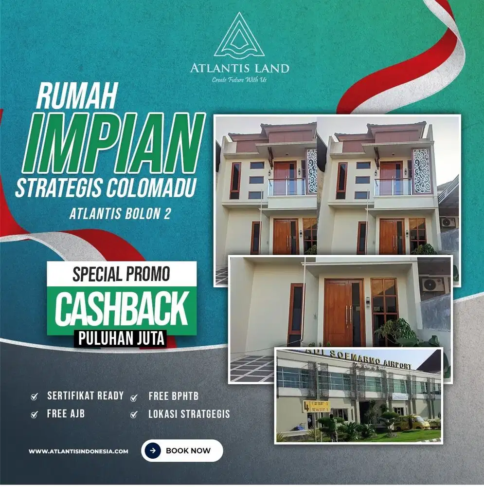 RUMAH 2 LANTAI DI COLOMADU SOLO DEKAT KAMPUS UMS