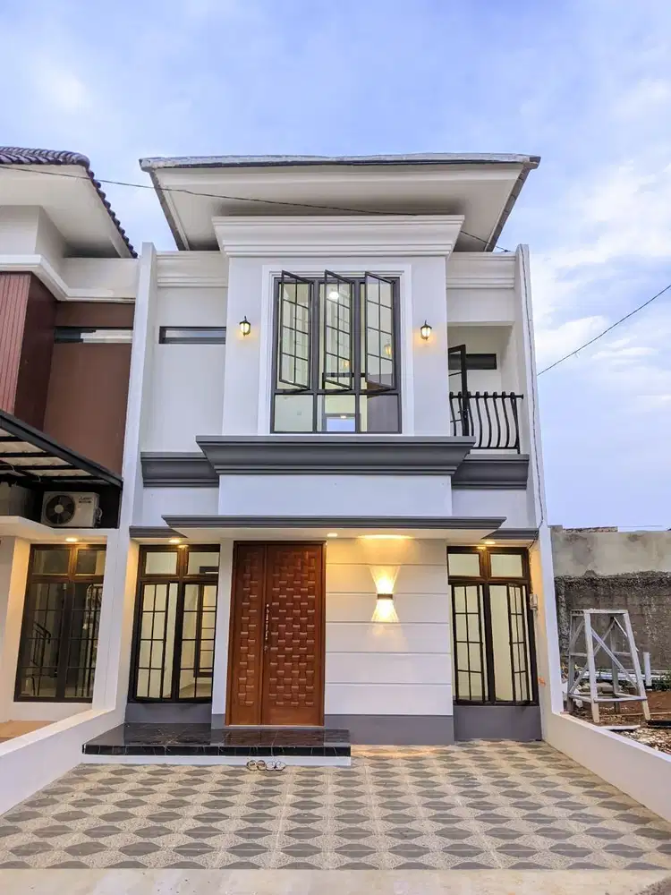 Rumah Siap Huni Bata Merah Dekat Stasiun KRL 5 Menit ke Tol Kayumanis