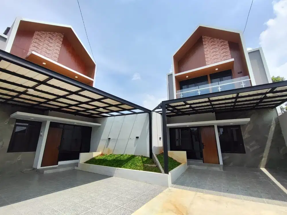 Rumah Bundling 2 Unit Lokasi 5 menit ke Tol Cimanggis Banyak Bonus