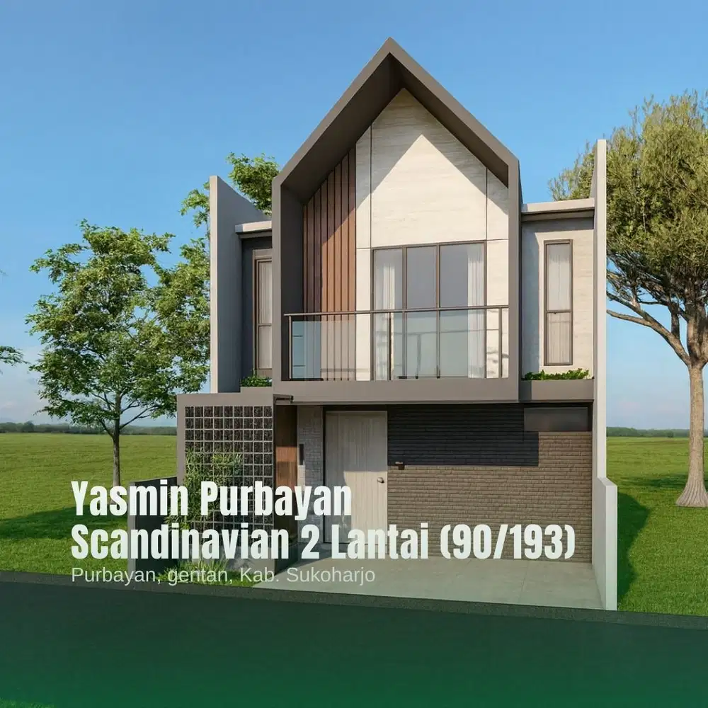 6 Menit Hotel Omaya Gentan, Rumah Mewah Scandinavian 2 Lt