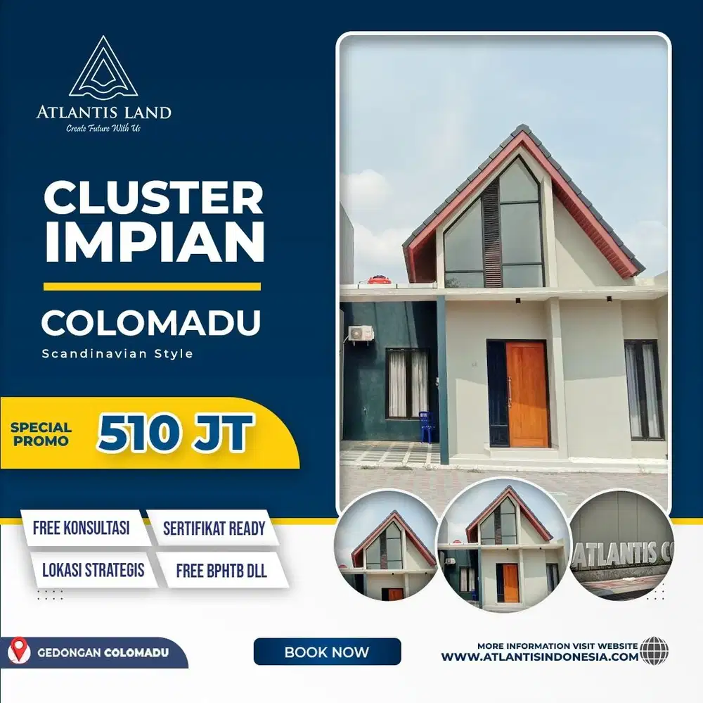 [BONUS GRATIS BIAYA LAIN2] RUMAH DI COLOMADU DEKAT ENTER TOL KLODRAN D