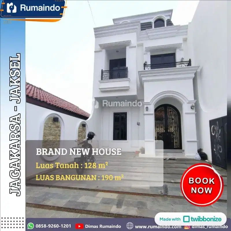 Dijual Rumah Non-Cluster di Gandaria, Jagakarsa – Jakarta Selatan