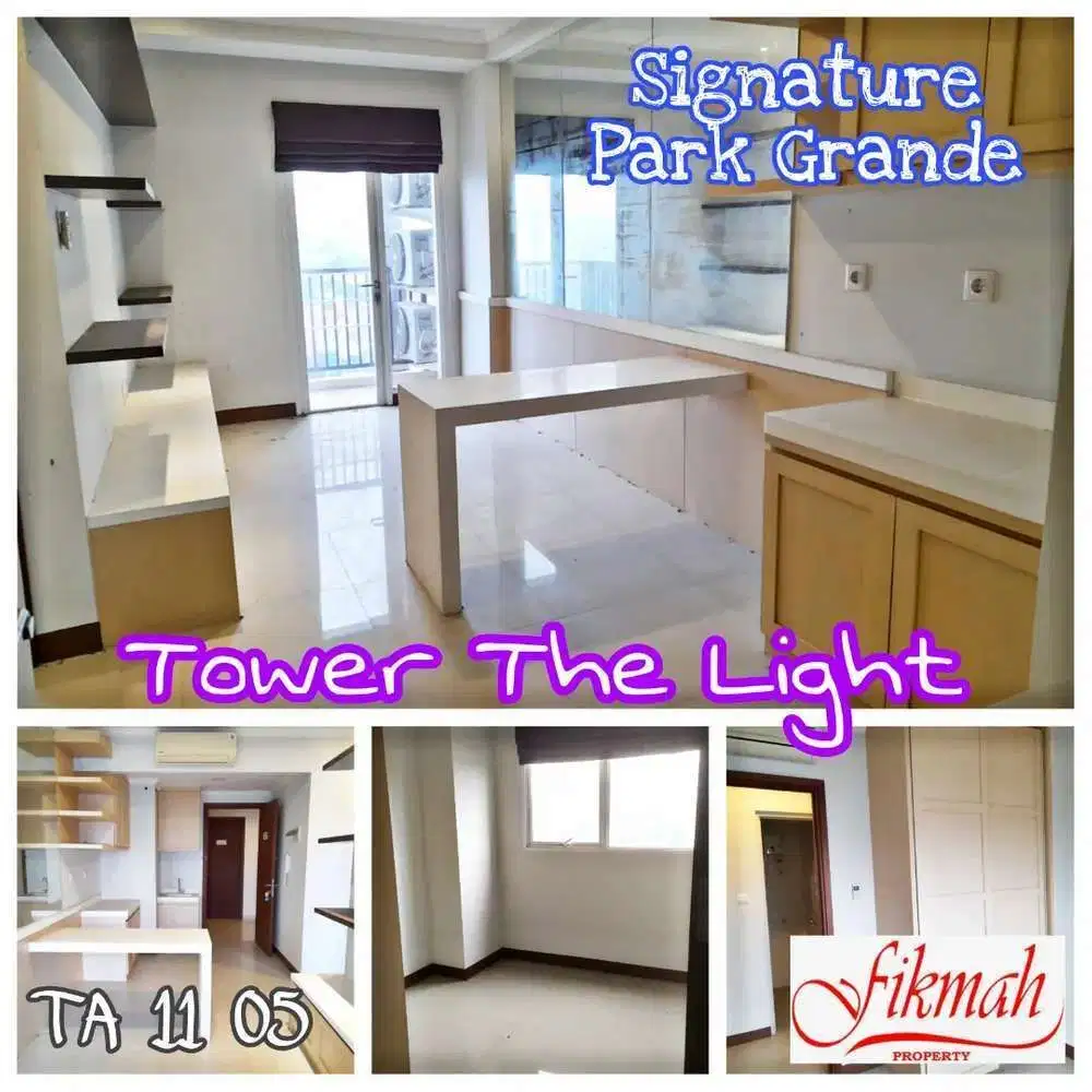 Disewakan Apartemen 2 Kamar di Signature Park Grande
