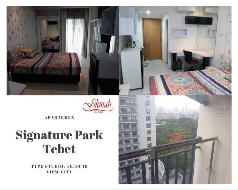 Disewakan Apartemen Signature Park Tebet.