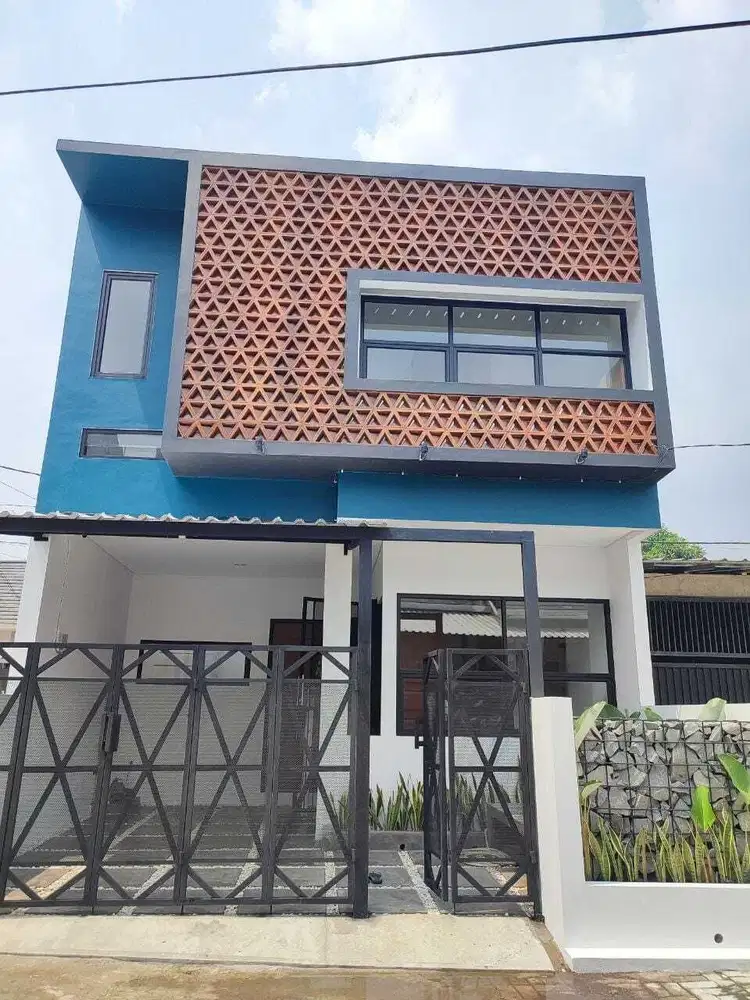 458 Rumah Baru 2,5 Lt Full Furnished Cash Only - No KPR di Pamulang