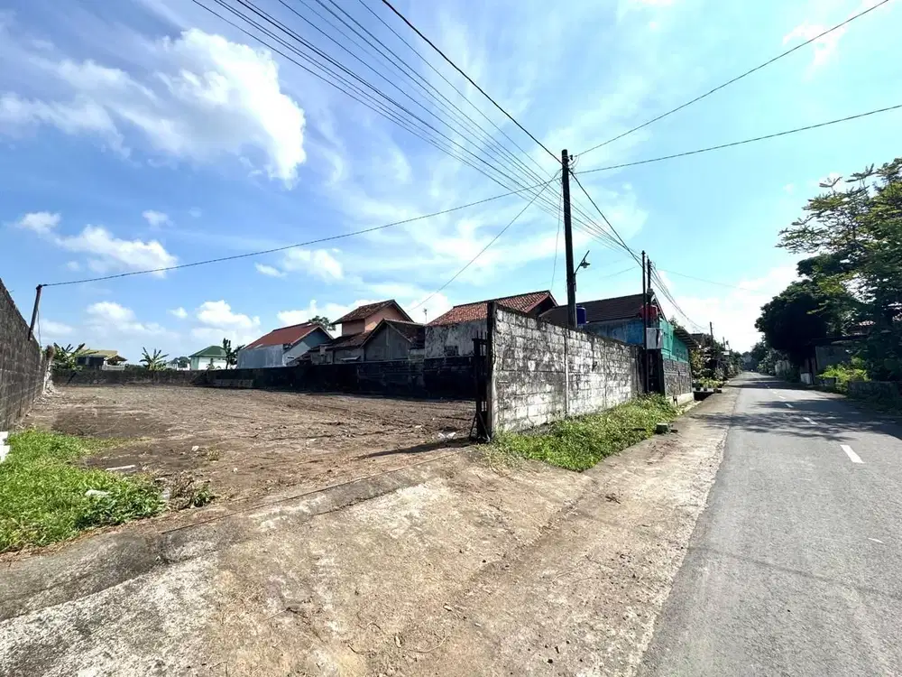 Lokasi Premium Dekat Hotel Hyatt jogja, Tepi Jalan