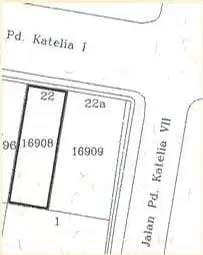 Dijual Kavling siap bangun di Vila Melati Mas Serpong Tangsel