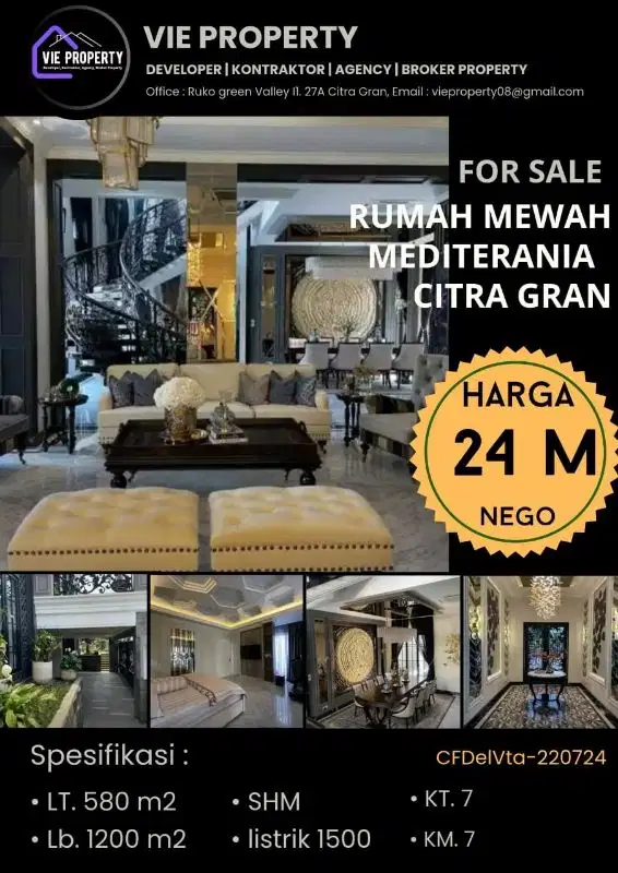 BU RUMAH MEWAH CANTIK MILENIAL CITRA GRAN