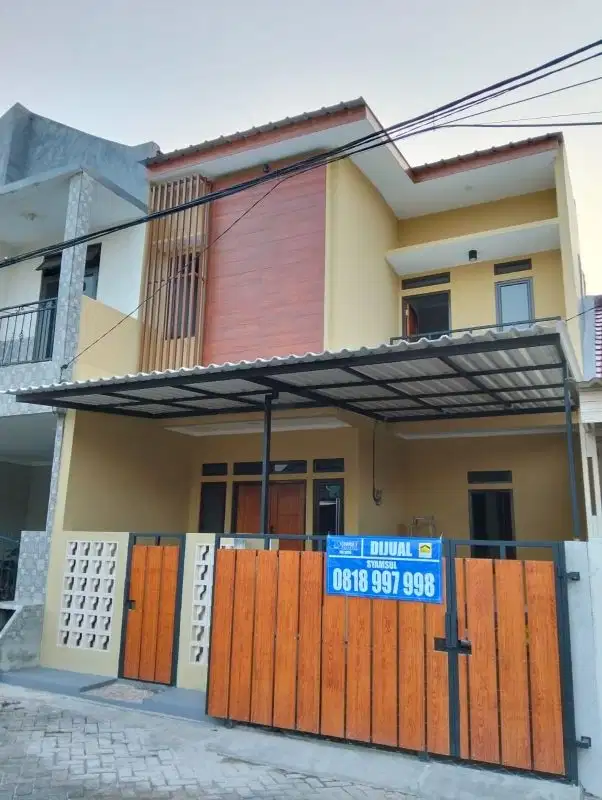 Dijual  Bintaro Cluster Pinguin Rumah Baru 2 Lantai Dekat Gerbang Pintu Tol Parigi Bintaro