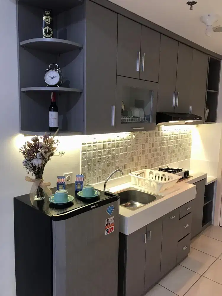 Apartemen studio furnished MTown Residence Tower Franklin Lt 07