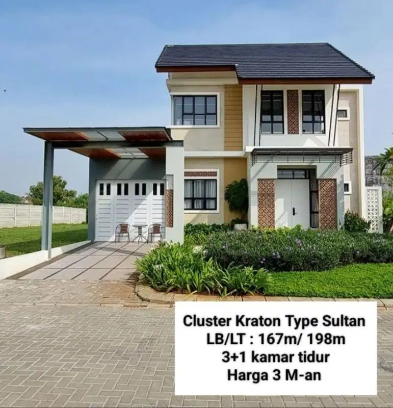 Jual rumah D'kraton Sultan Jababeka