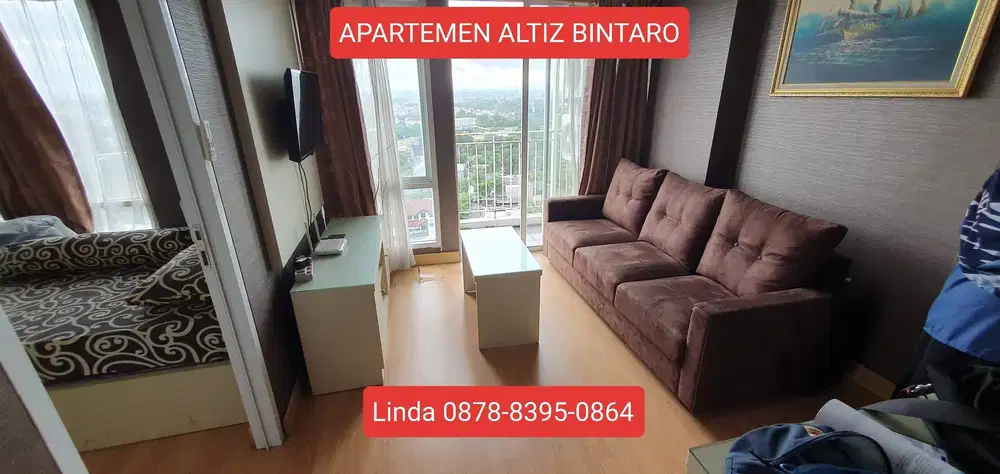 Apartemen Altiz Bintaro Furnished Bagus Lokasi Akses Ok Murah