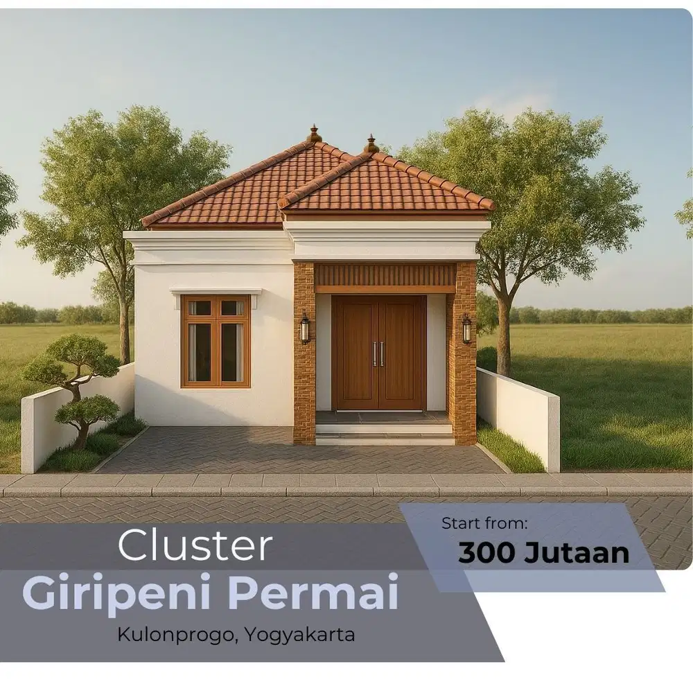Dekat Bandara YIA, Cluster Giripeni Permai Wates, Hunian Nyaman