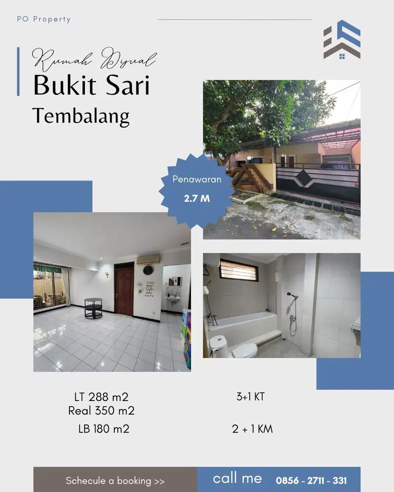 Rumah Mewah Siap Huni Bukit Sari Tembalang Banyumanik