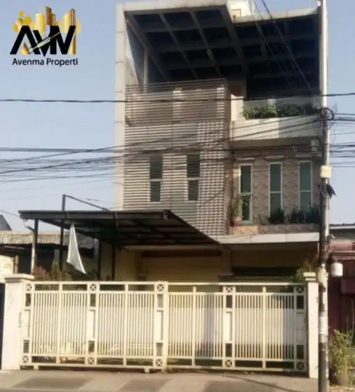 Dijual Ruko Bangunan Kantor Lokasi Strategis Di Jl Raya Pekayon Bekasi