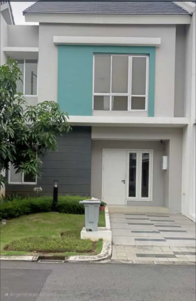 Jual cepat rumah 2 lantai Cluster Agnesi, Gading Serpong