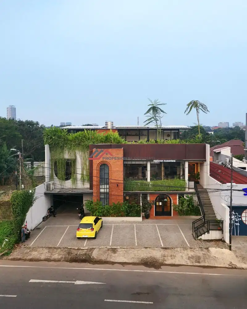 Bangunan Komersil Modern Minimalis Di Antasari