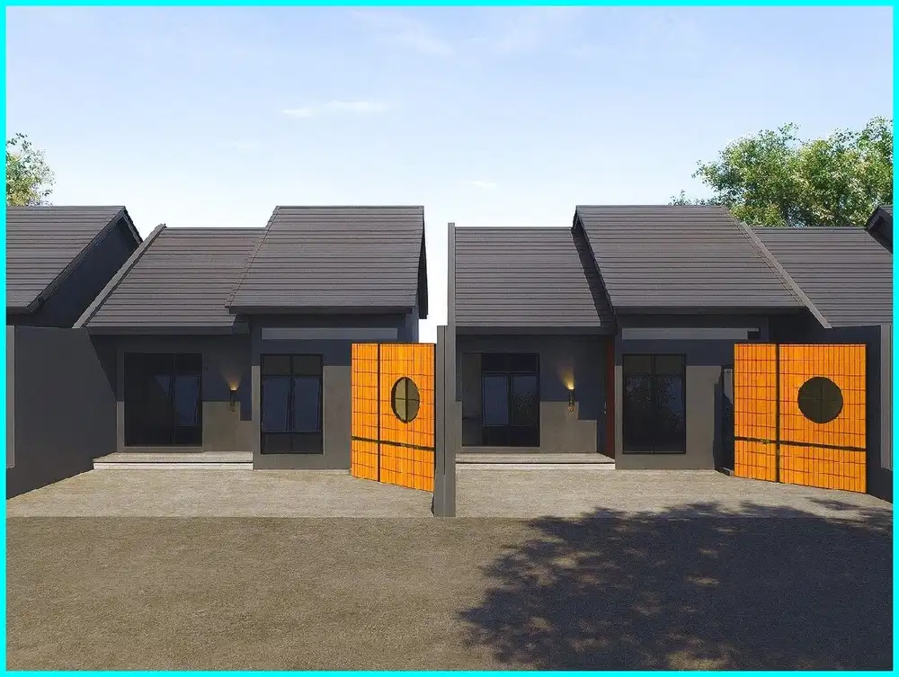 Dekat Stasun Wates, Rumah di Tawangsari Pengasih Model Japandi Type 50