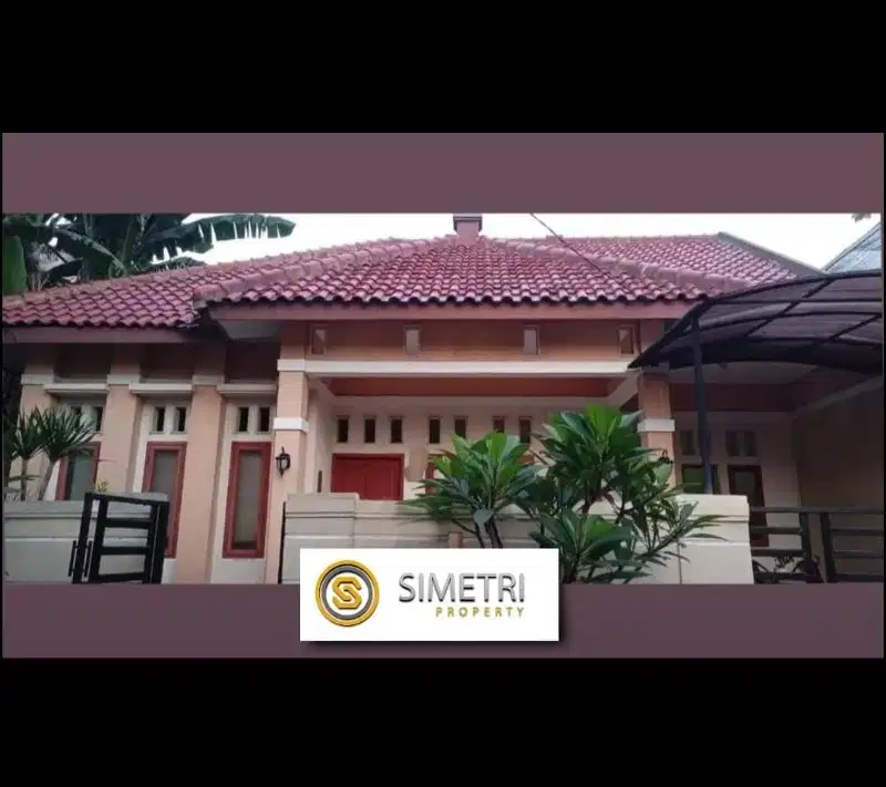 dijual rumah perumahan kampung utan pondok Ranji Ciputat